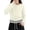 F495 Beige, variant on Likimi Womens Knit Cardigan With Lace Trim Crew Neck Long Sleeve Solid Color Sweater For Women Everyday Wear Casual Soft Tops Size L