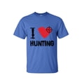 thumbnail image 1 of Big and Tall Tee- I Love Hunting Outdoor Gift Shirts For Men, 1 of 2