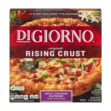 DiGiorno Original Rising Crust Pizza Spicy Chicken Supreme, 31.6 OZ
