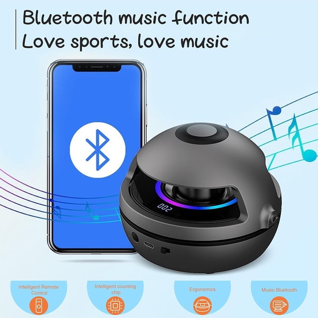 Ruiboury Smart Rope Skipping Machine Skipping Machine Jump Rope Electric Rope Skipping On--go Workout Gear Blue