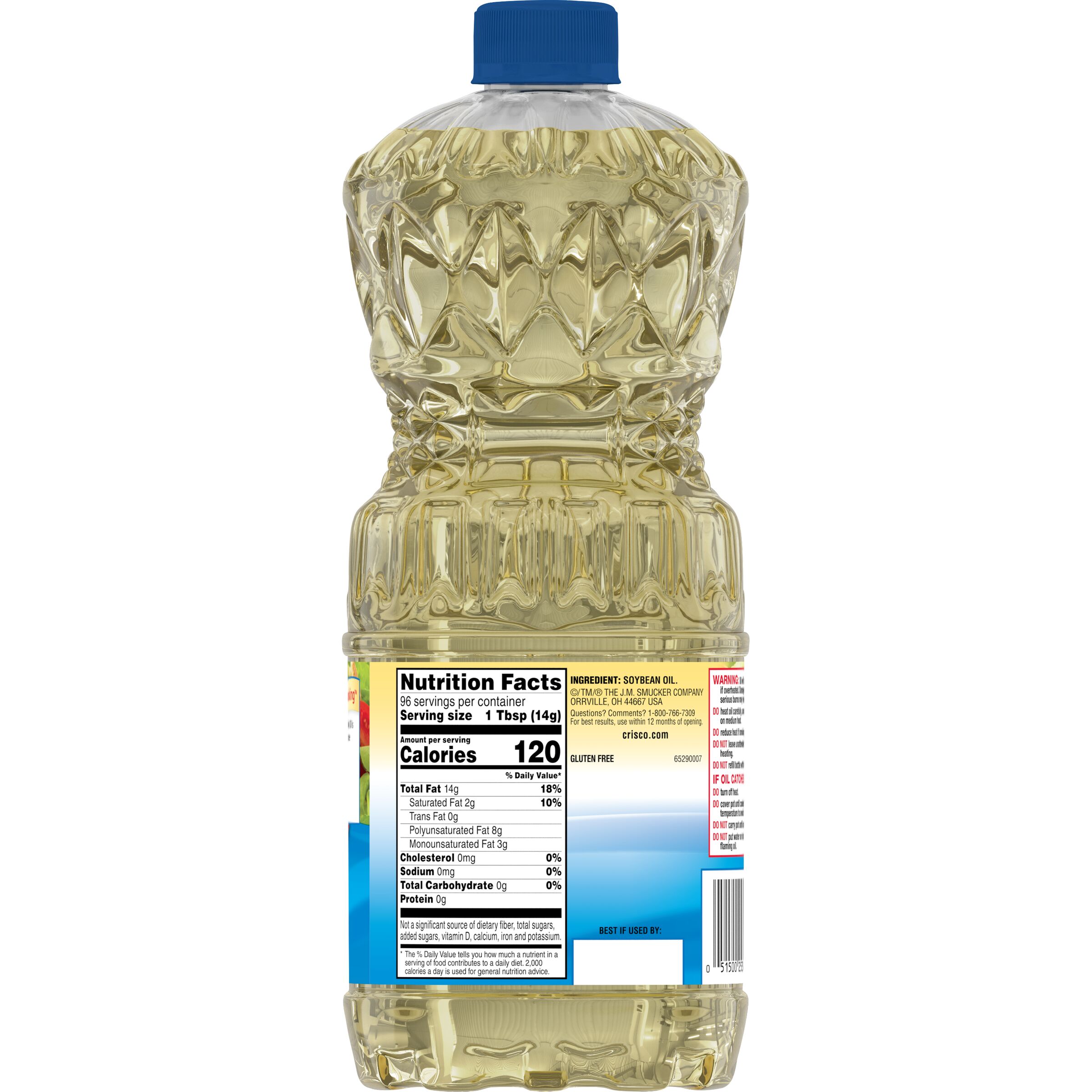 Crisco Pure Vegetable Oil 48 fl. oz. Bottle - image 2 of 8