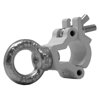 ALUMINUM EXTRA SMALL MINI CLAMP WITH EYE BOLT IN WHITE