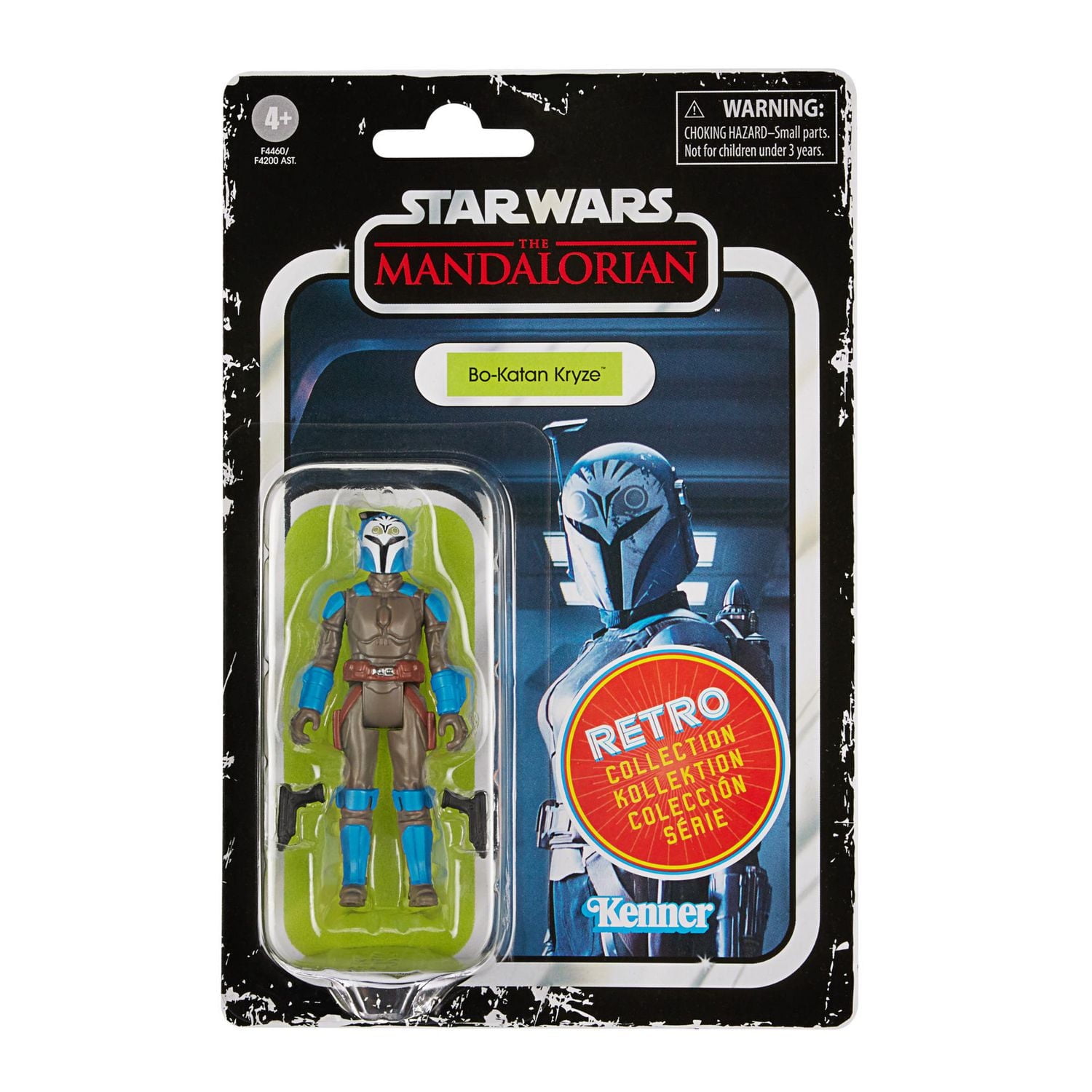 Star Wars Retro Collection Bo-Katan Kryze Toy 3.75-Inch-Scale Star Wars: The Mandalorian Collectible Action Figure, Toys for Kids 4 and Up