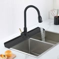 thumbnail image 3 of Riguas Faucet Drain Pad Easy Installation Convenient Silicone Sink Faucet Drip Catcher Tray for Home Kitchen, 3 of 7