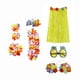 thumbnail image 3 of Traje De Falda Hawaiana Conjunto De Disfraces Luau National Dress Cosplay 60cm Amarillo Sunnimix falda hawaiana, 3 of 8