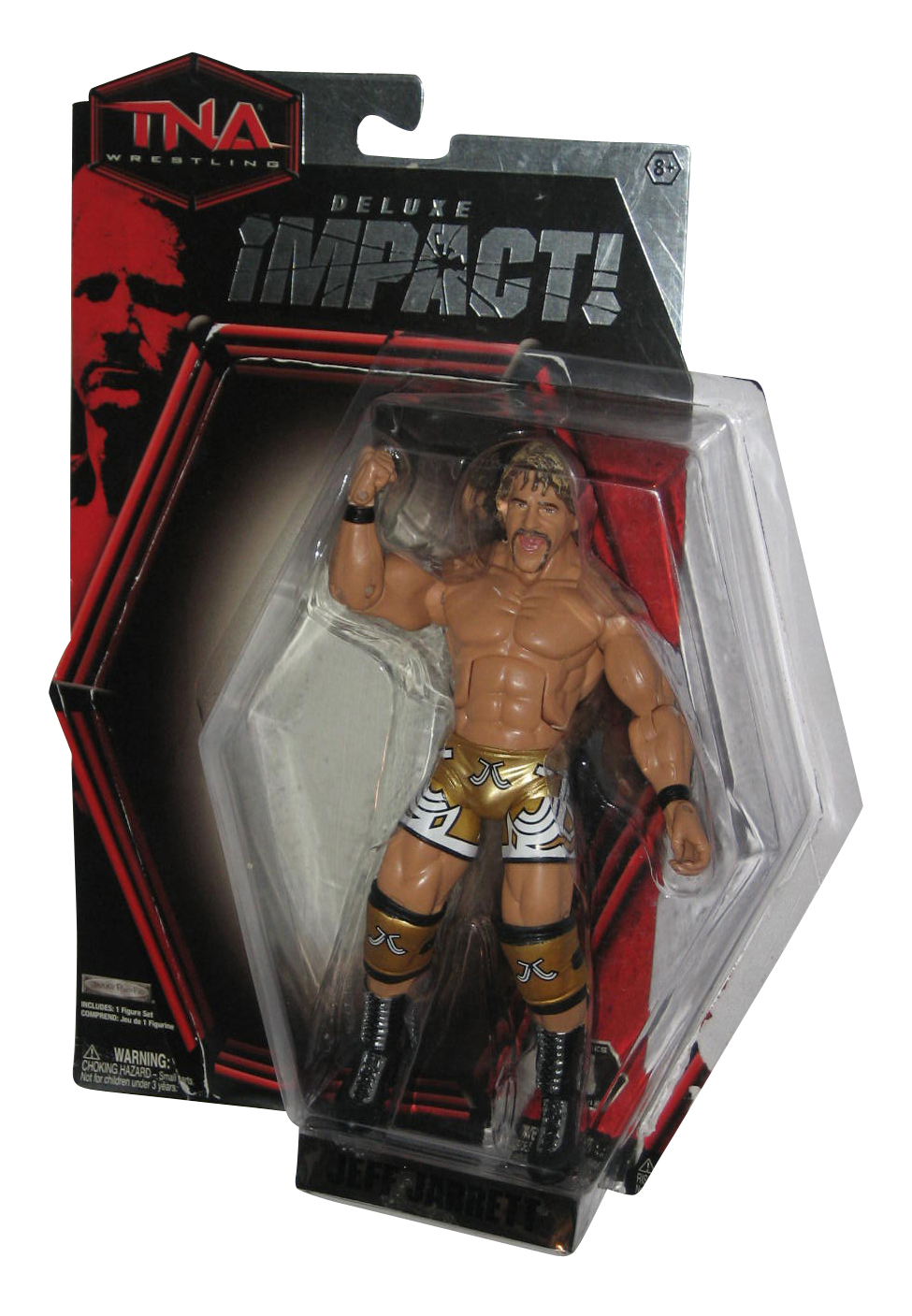 TNA Wrestling Deluxe Impact (2010) Jakks Pacific Series 1 Jeff Jarrett