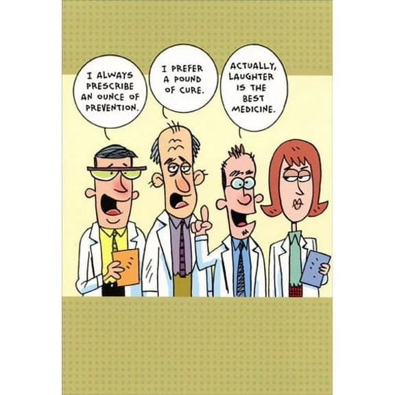 Nobleworks 3 Out of 4 Doctors Funny Get Well