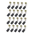 thumbnail image 3 of OULII 20pcs Motor Brushes for Fix Intermittent Motor with Metal Black, 3 of 8