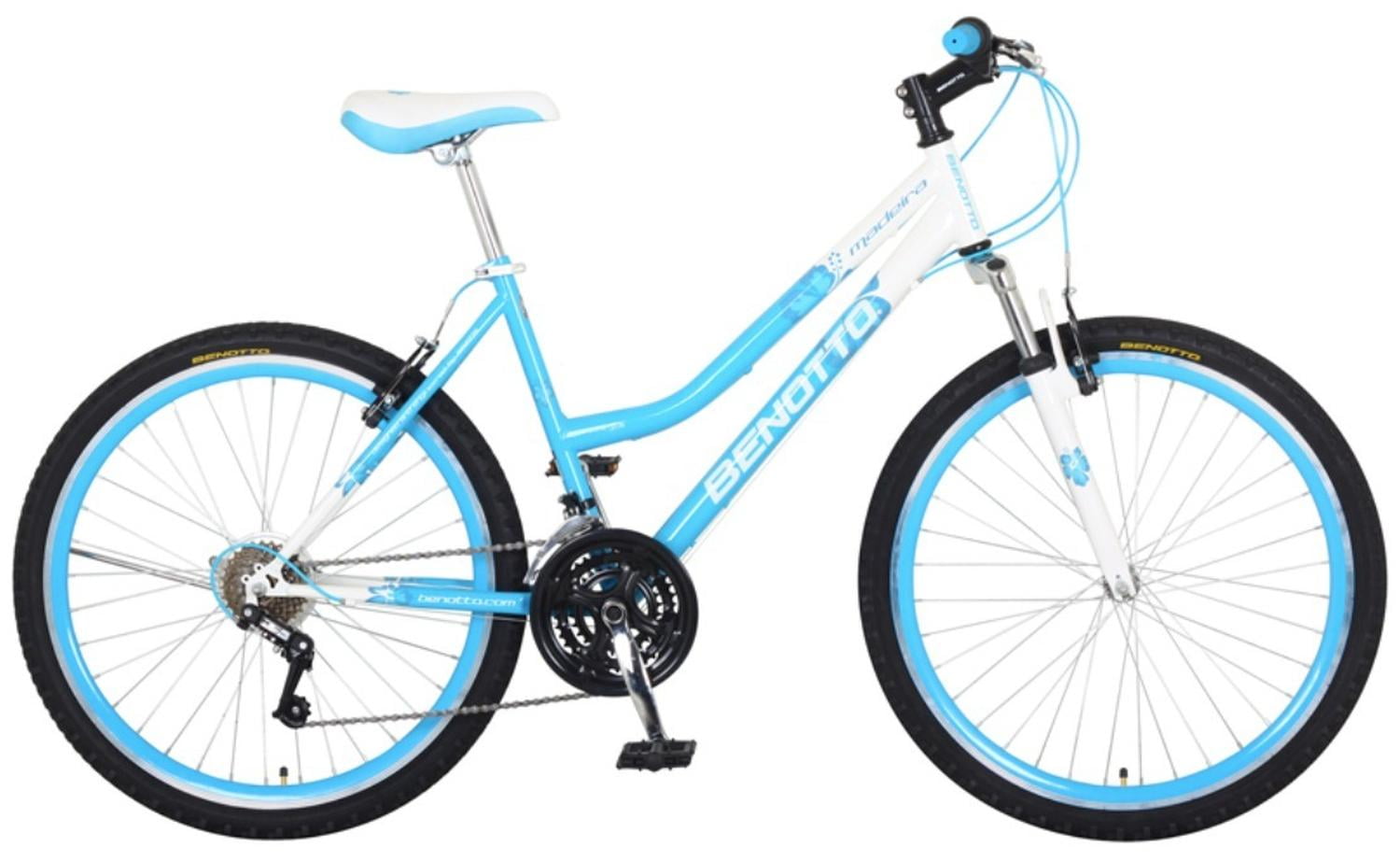 Bicicleta Benotto Mtb Madeira R26 21v Mujer Delantera azul Benotto  Madeira