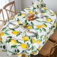 thumbnail image 2 of Modern Oval Tablecloth for Oval Table Smaller Than 54 x 114 inches, Waterproof Table Cloths for Dining Room Indoor Outdoor Table Cloth - 60x120in, 2 of 6