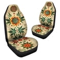 thumbnail image 3 of Chririnla Universal Maple Leaf Boho Mandala Print Front Seat Cover Set of 2, Washable Soft Seat Protector, Vehicle Seat Protector Car Covers for Auto Sedan SUV Truck Auto Accessories, 3 of 7