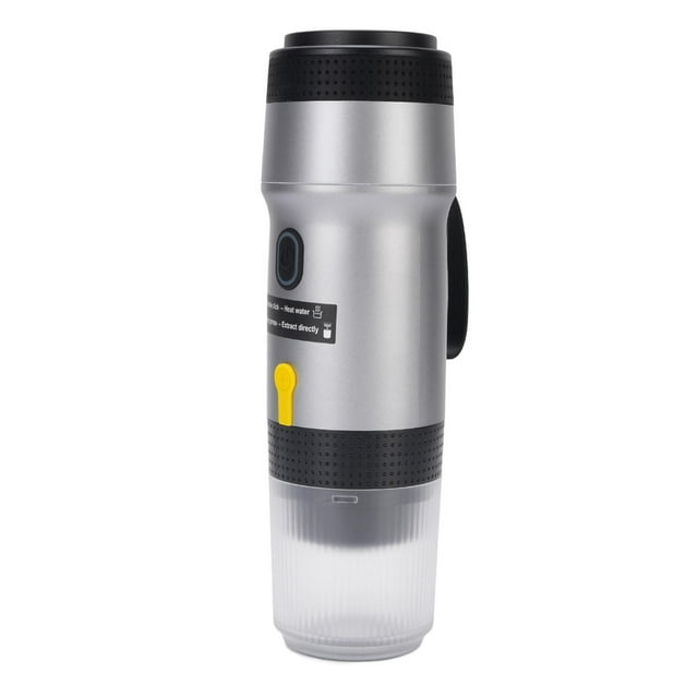 Machine à Café de Voyage 3 en 1, Compacte et Légère, Facile à Transporter, Machine à Café Portable Multifonction pour VR, Randonnée et Usage au Bureau Blanc