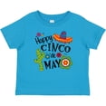 thumbnail image 3 of Inktastic Happy Cinco De Mayo- Sombrero, Cactus, Flowers Boys or Girls Baby T-Shirt, 3 of 5