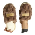 thumbnail image 3 of XIMIN Women's Fuzzy Slip-On Scuff Slippers Non Slip Plush Soft Comfy Memory Foam Non-slip Indoor House Shoes Cute Shoes Warm Cozy Lightweight Comfy Slippers, 3 of 8