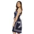 thumbnail image 2 of Just Love Summer Dresses for Women - Petite to Plus Size Fit - Sundresses (Navy Short Dress, 1X), 2 of 3