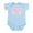 Sky Blue, variant on CafePress - Hello My Name Is: Emma Infant Bodysuit - Baby Light Bodysuit, Size Newborn - 24 Months