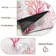 thumbnail image 6 of Coastal Pink Coral Entryway Rug 2'x3'&nbsp; Non Slip Front Door Mats, Nautical Ocean Seaside Beach Entrance Rugs Indoor Outdoor Carpet, Washable Floor Mats Small Area Rug for Bedroom Kitchen, 6 of 8