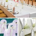 thumbnail image 2 of Knubmt Set of 1 Satin Table Runner 12 x 108 Inches Satin Silk Table Runner for Rectangle Round Table Wedding Birthday Party, 2 of 6