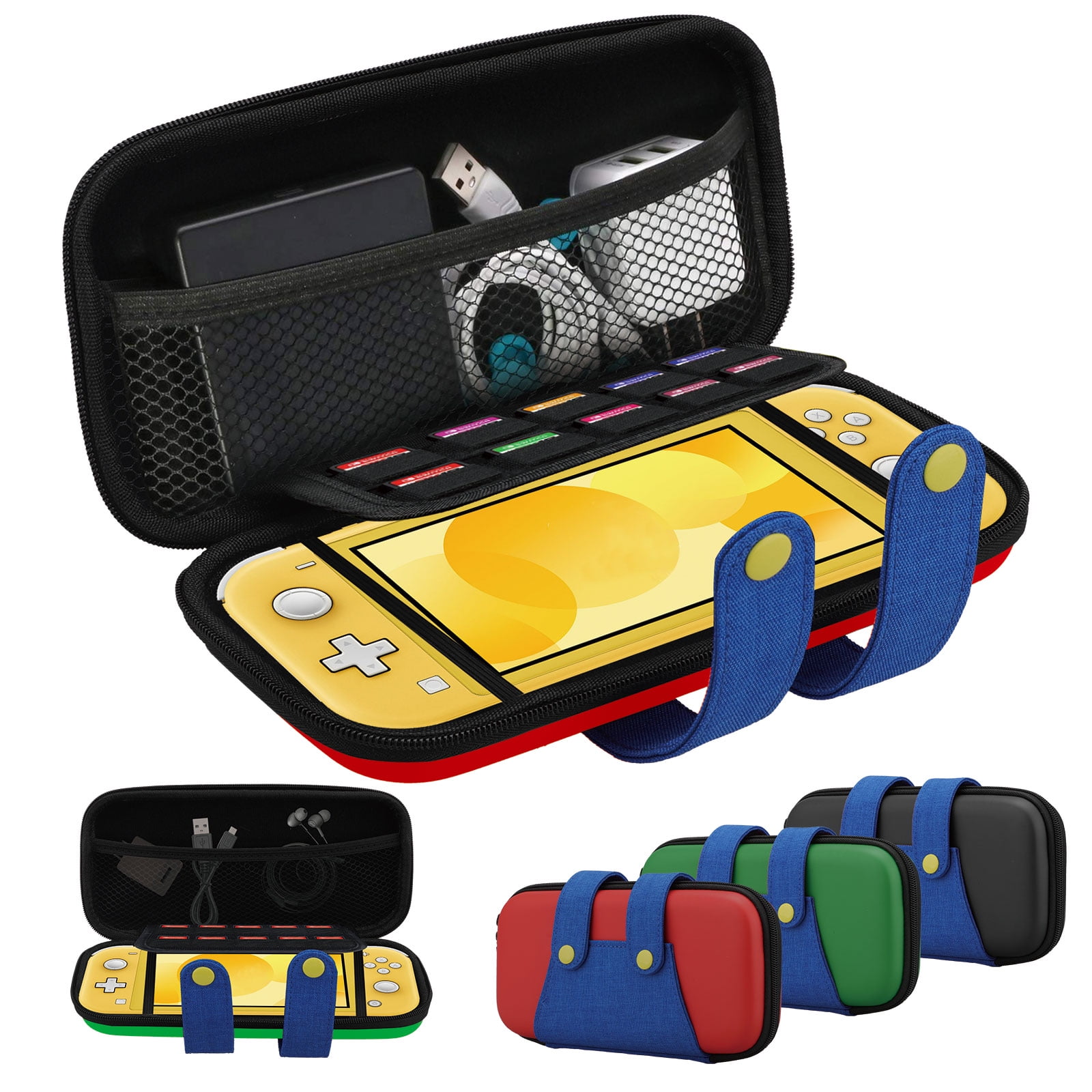 Carrying Case for Nintendo Switch Lite, ColorClash Attractive