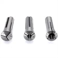 thumbnail image 2 of Juego de Pinzas R8, 3 Piezas, 1/8", 1/2", 3/4", Acero Al Carbono, Juego de Pinzas para Fresadora, Rosca 7/16"-20, para Portabrocas de Fresado y Fresado., 2 of 5