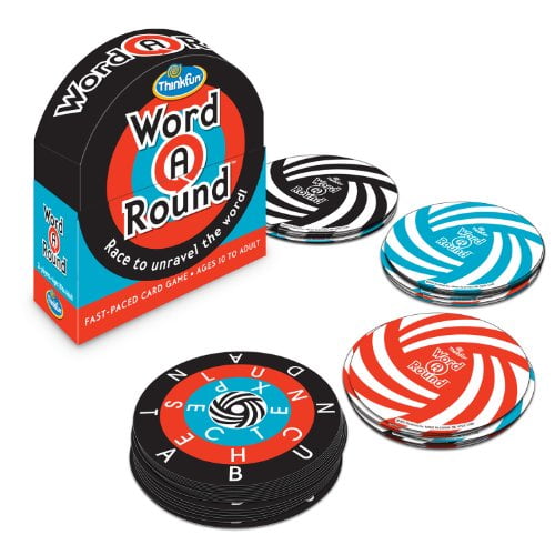 Think Fun 01513 Word A Round Card Game