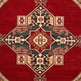 thumbnail image 4 of SAFAVIEH Mahal Mordikai Oriental Area Rug, Red/Cream, 6'7" x 6'7" Round, 4 of 5