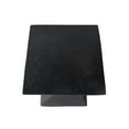 thumbnail image 6 of Noble House Tess Modern Light Weight Concrete Outdoor Accent Table in Black, 6 of 7