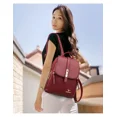 thumbnail image 5 of Mochila de gran capacidad para mujer, bolsos vintage de cuero suave de alta calidad, bolsos escolares para mujer, mochila de viaje, mochila para libros para mujer, 5 of 5