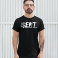 thumbnail image 3 of Tee Hunt EMT Emergency Medical Technician T-Shirt EMS Paramedic Star of Life Men's Tee, Black, 5X-Large, 3 of 5