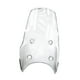 thumbnail image 2 of Protector de parabrisas para motocicleta Accesorios para motocicleta Protección de parabrisas delantero Claro, 2 of 8