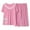 Hot Pink, variant on Njoeus Two Piece Sets for Women Summer, Plus Size Pajamas for Women Set Women's Capris Pajama Sets Plus Size Sleepwear Short Sleeve Top with Capris Pants 2 Piece Sleep Pjs Set M-4Xl Summer Sets for Wo