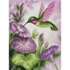 thumbnail image 1 of Cuadros Decorativos Bordado completo flor pájaro 11CT 3 hebras tela impresa punto de cruz costura Tmvgtek embutido en tela, 1 of 9