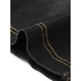 thumbnail image 5 of INSPIRE CHIC Denim Skirt for Women's Casual High Waisted Jean Skirt with Pockets XL Black, 5 of 6