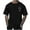 Black, variant on T-shirts for Men Print Coconut Tree Blouses Round Neck Casual Short Sleeve Round-Neck Top Black XXXXL Mens Tops