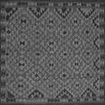 thumbnail image 1 of Ahgly Company Indoor Square Southwestern Gray Country Area Rugs, 8' Square, 1 of 1
