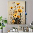 thumbnail image 4 of Qisvanset 12x16 Inch Neutral Wildflower Botanical Canvas Wall Art, Minimalist Modern Farmhouse Household Decor, 4 of 8