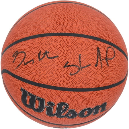 Gary Payton and Shawn Kemp Seattle Supersonics Autographed Wilson Authentic Series Indoor/Outdoor Basketball - Fanatics Authentic Certified