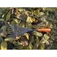 thumbnail image 4 of CHAO Mini rastrillo de jardín de acero de 15,7 y 9 raíces con mango ergonómico, cómodo y resistente al óxido, herramienta de jardinería profesional, 4 of 5