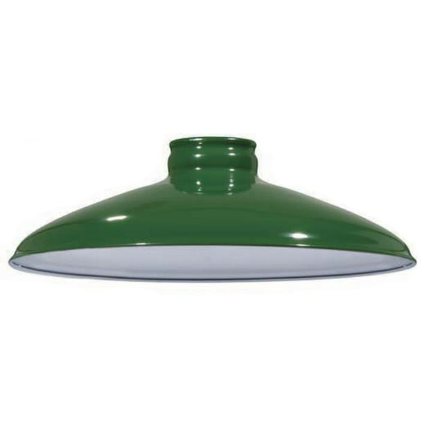 Industrial Style Metal Lampshade Green, Industrial Style Lampshades