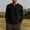 (Solid)Black, variant on Men’s Lightweight Henley T-Shirt with Long Sleeve,Mens Casual Fit Basic Pullover T-Shirt,Big and Tall Army Green,Size S