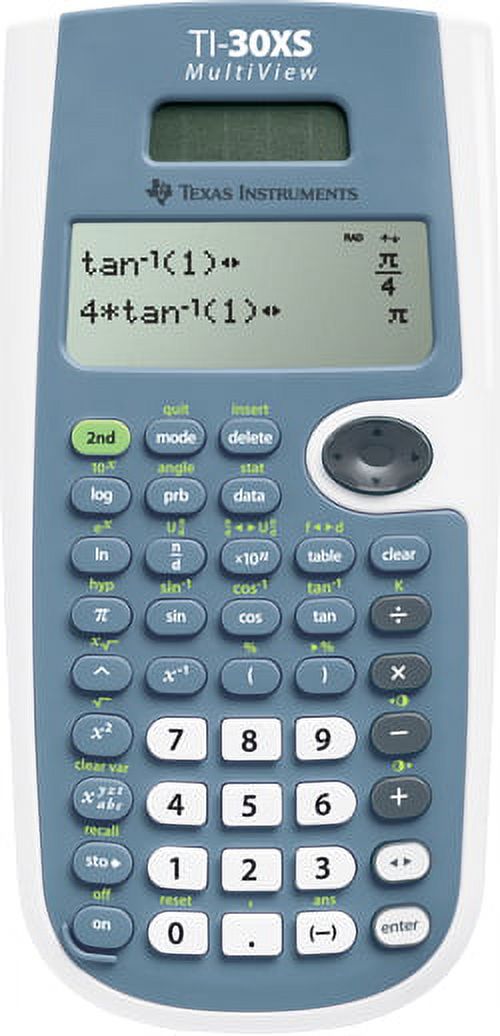 Texas Instruments TI-30XS MultiView Scientific Calculator, Black photo 2