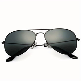 Oversized Aviator Sunglasses with Rimless Gradient Lenses Amazon.com: Vanolu Retro Rimless Women Aviator Sunglasses  main image 3