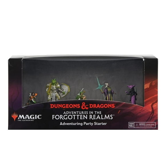 WizKids WZK96110 Magic The Gathering Adventures Forgotten Realms Adventuring Party Starter Miniatures