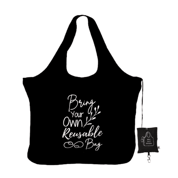 IVILLAGE Foldable Reusable Polyester Bags for Shopping and Daily Essentials | Stylish Designer Tote and Shopper Bag | Compact, Lightweight, and Eco-Friendly with 12Kg Capacity