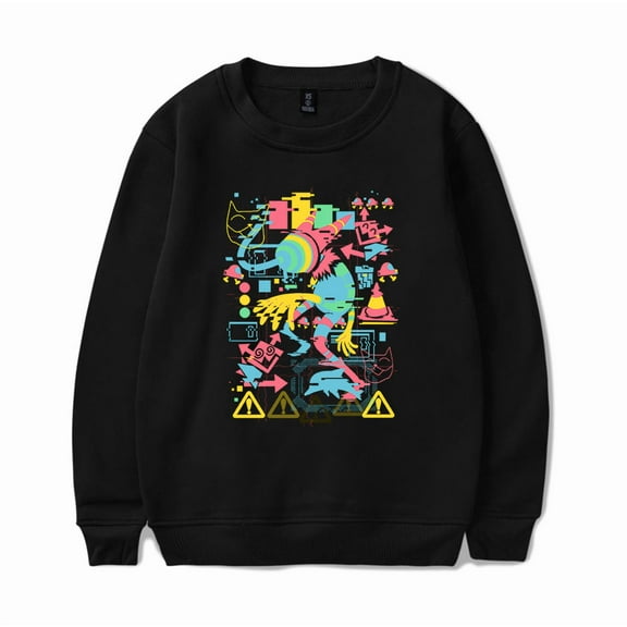 Deltarune Merch Disruption Crewneck Sweatshirt Merch Casual Sweatshirt Unisex Clothing