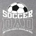 thumbnail image 5 of Wild Bobby, Soccer Dad Better Than a Regular Dad Father's Day Mens Premium Tri Blend Tee, Premium Heather, XX-Large, 5 of 6