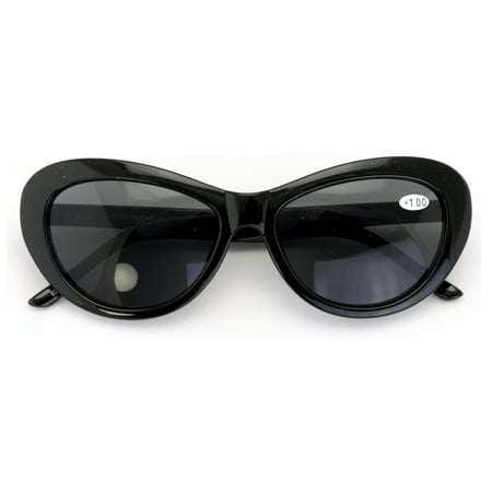 Women's Bifocal Reading Glasses - Bi-Focal Vintage Fashion Readers Sunglasses - Outdoor