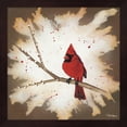 thumbnail image 2 of Weathered Friends - Cardinal by Britt Hallowell, Framed Wall Art, 13.25W x 13.25H, 2 of 2
