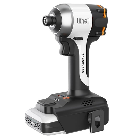 Kit de destornilladores de impacto inalámbricos Litheli, 20 V, 2035 pulgadas/libras de torque