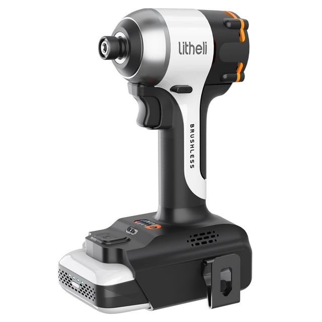 Kit de destornilladores de impacto inalámbricos Litheli, 20 V, 2035 pulgadas/libras de torque